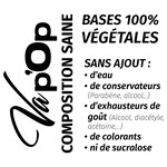COMPOSITION ELIQUIDES FRANÇAIS VAPOP SANS SUCRALOSE
